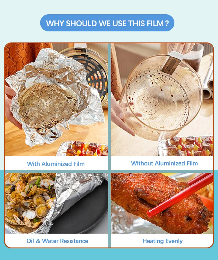 8 Micron 12 Micron Yellow Color Pet Metallized Mylar Polyester Film Roll