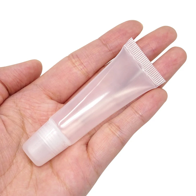 
Hot Selling Refillable Clear Empty Lip Gloss Balm Containers Soft Empty Tubes Lip Gloss Containers Tube 