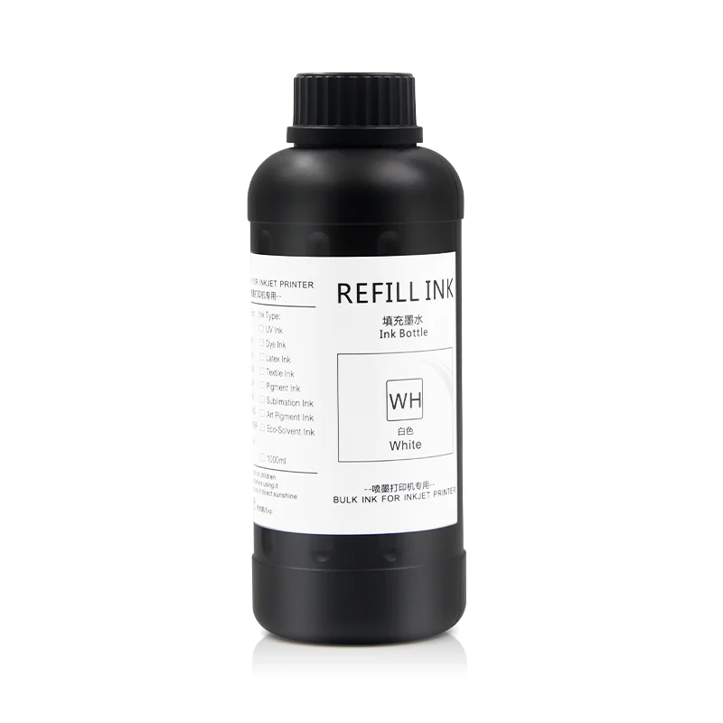 Ocbestjet 500ML/Bottle Curable UV Film Ink For Epson Head Ink Mall L800 1390 TX800 L800 UV Flatbed Printer UV Ink