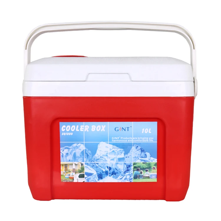 Gint 10L portable plastic insulated BPA free ice cooler box
