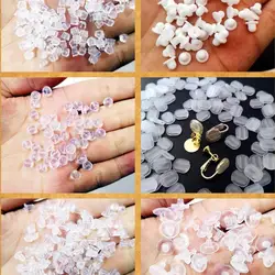 Wholesale Korean High Quality Ear Clip Silicone Pain Relief Ear Stud Earplugs Pads For Jewelry Earrings Accessories