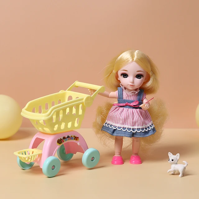 Hot sales lovely doll toys pourpular children gift wholesale lovely kids doll toys realistic joint doll