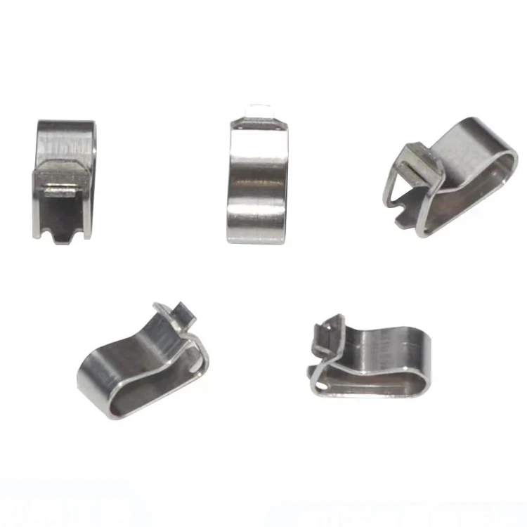 Customized Sheet Metal Stamping Spring Steel Forming Stainless Steel Metal Spring Clip
