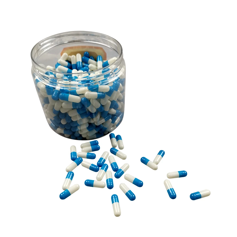 Metallized Color Gelatin Medical Hard Gelatin Hard Empty Capsule Shell