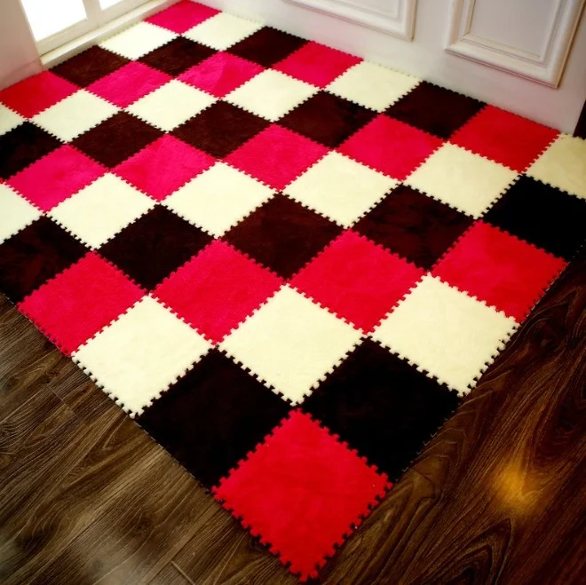 EVA Puzzle Exercise Play Mat Interlocking Floor Soft Tiles Foam Carpets Soft Floor Mat Puzzle Baby Play Mat