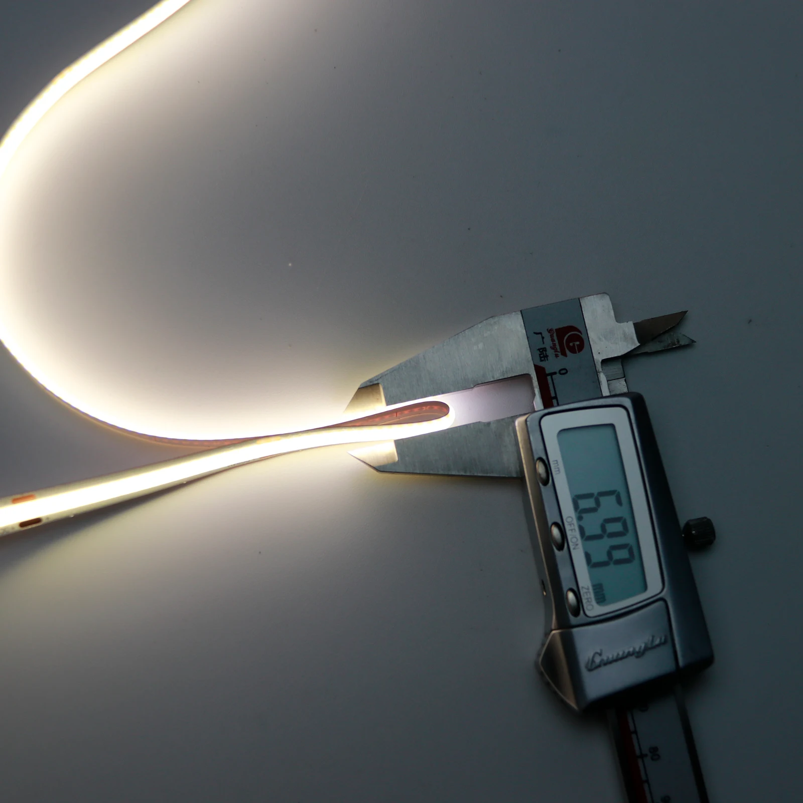 COB CCT bicolor  tunable white led strip DC12V DC24V Cuttable Indoor Lighting Flexible COB LED Strip Light