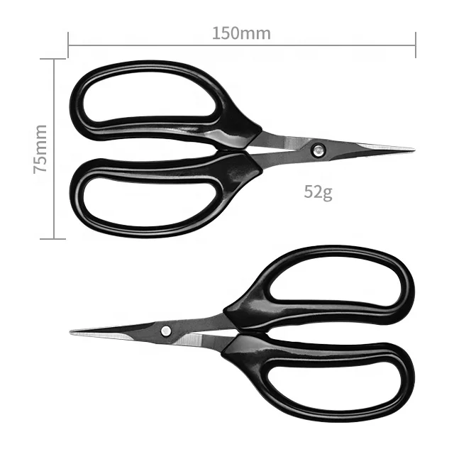 4 дюйма Heavy Duty ремесло антипригарным микро зубчатые ножницы из нержавеющей стали с