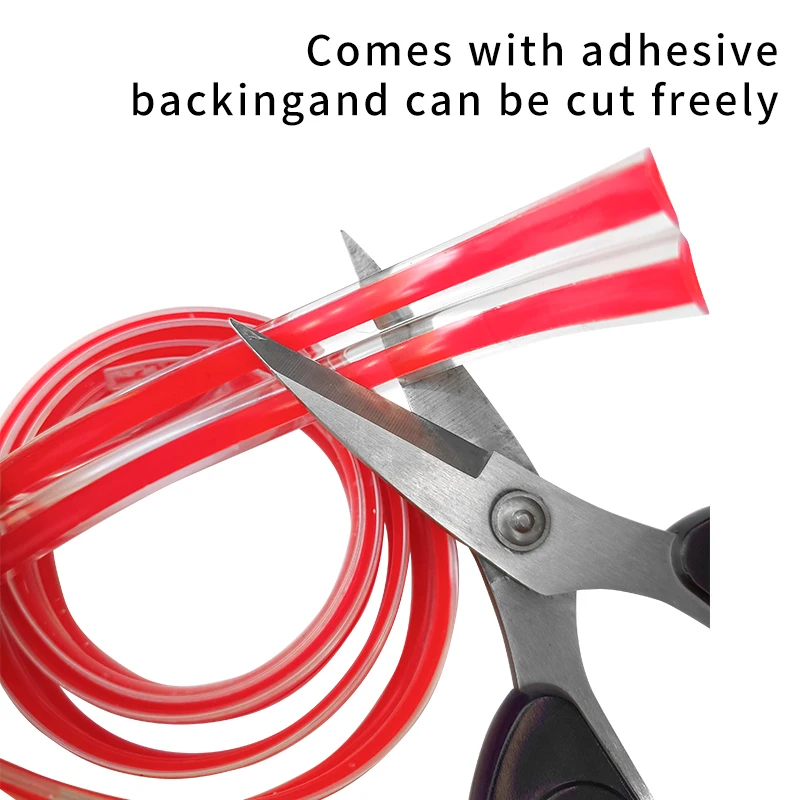 Self-Adhesive Edge Protection Strip - Flexible Molding for Door, Window, and Furniture Safety
