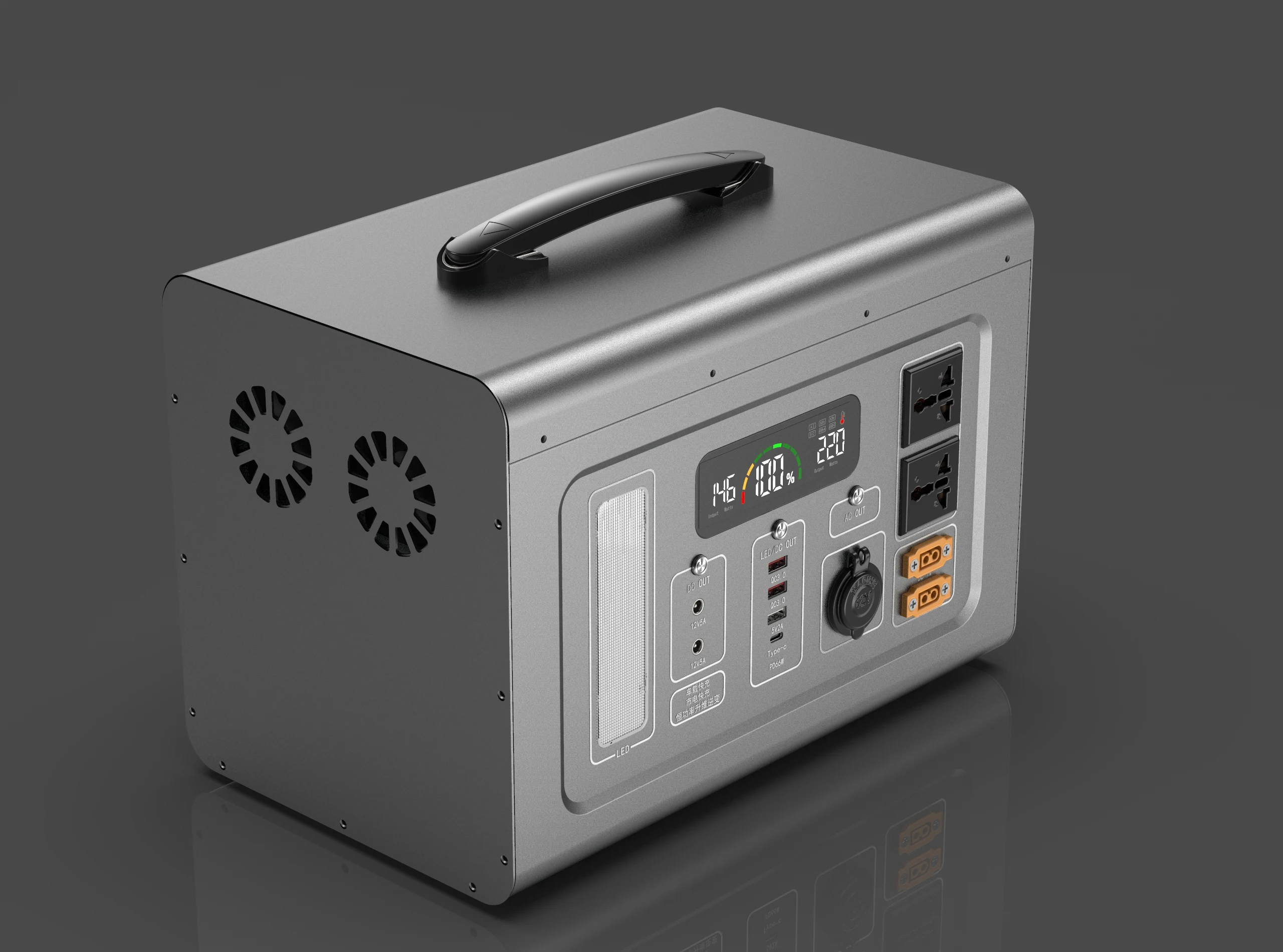 New Design Professional Portable Power Station With Solar Charging Efficient Off-Grid Energy For Outdoor Adventures