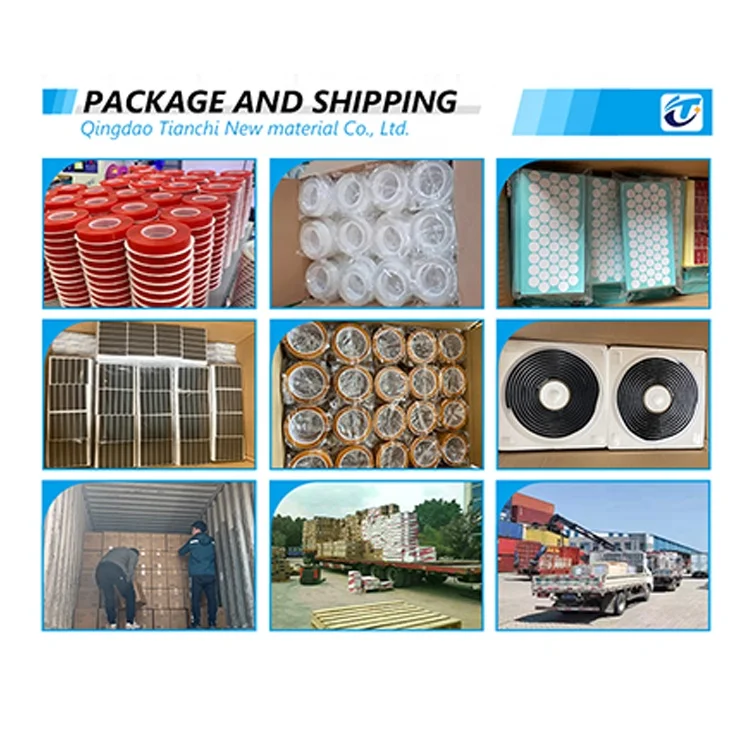 Wholesale Factory Selling Custom Die Cut Polyurethane Foam Tape Waterproof Double Sided Pe Foam Adhesive Tapes