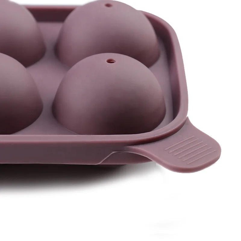 Food Safe Chocolate Bomb Silicone Molds Large Baking Pans Cocoa Balls Molds
