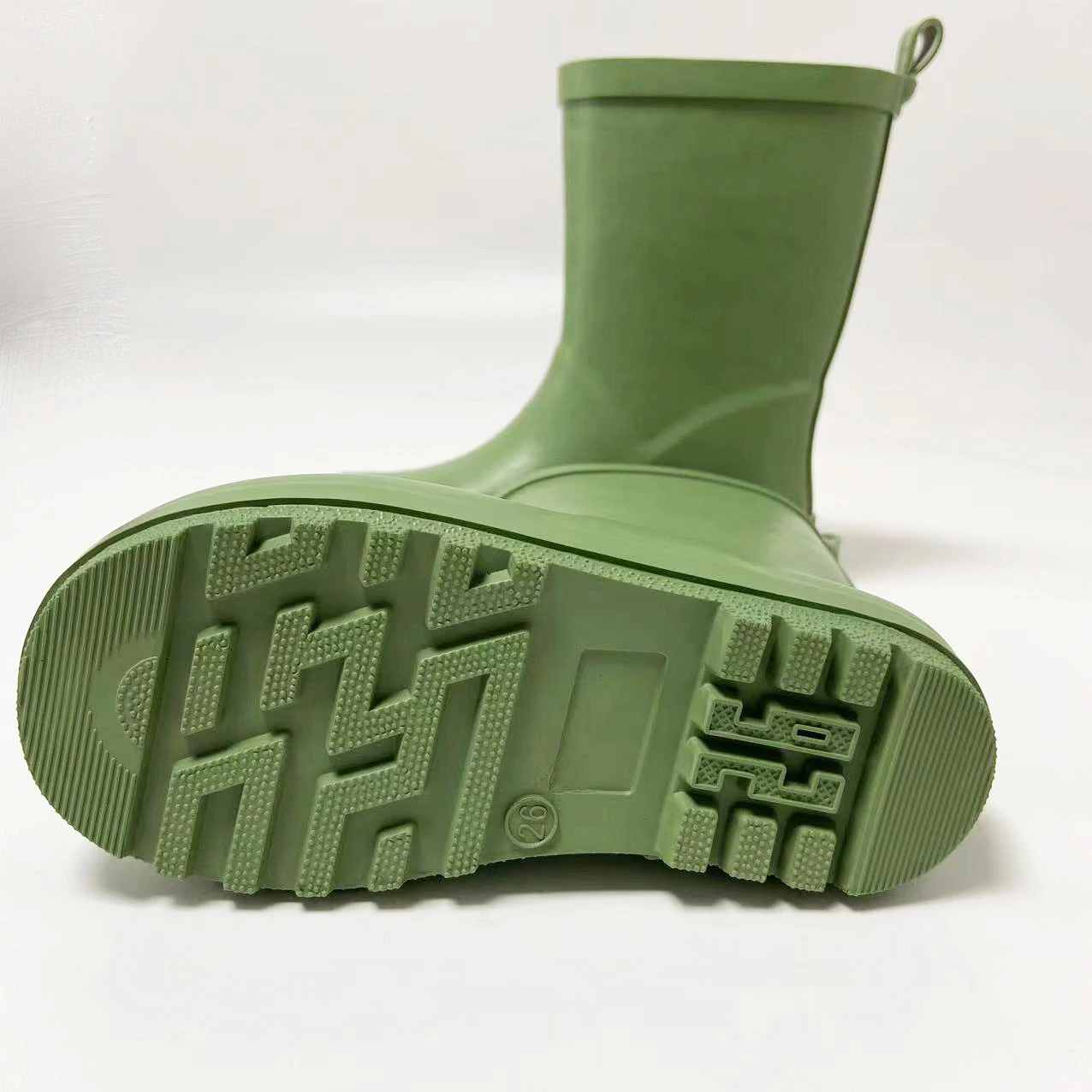 Top Deals on Bulk Orders OEM & ODM Custom Solid Color Waterproof Rain Boots for Boys and Big Kids