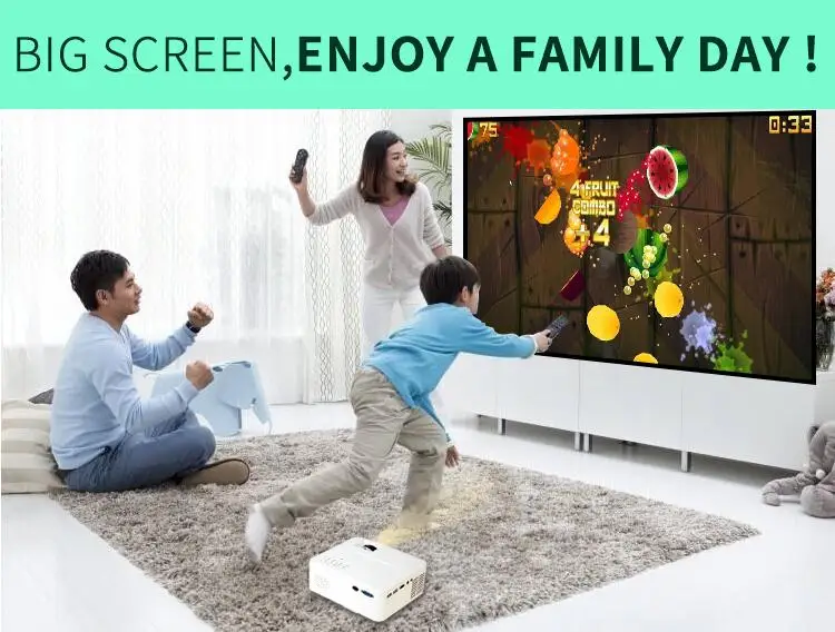 2019 factory directly laser HD 4k home 7d hologram projector