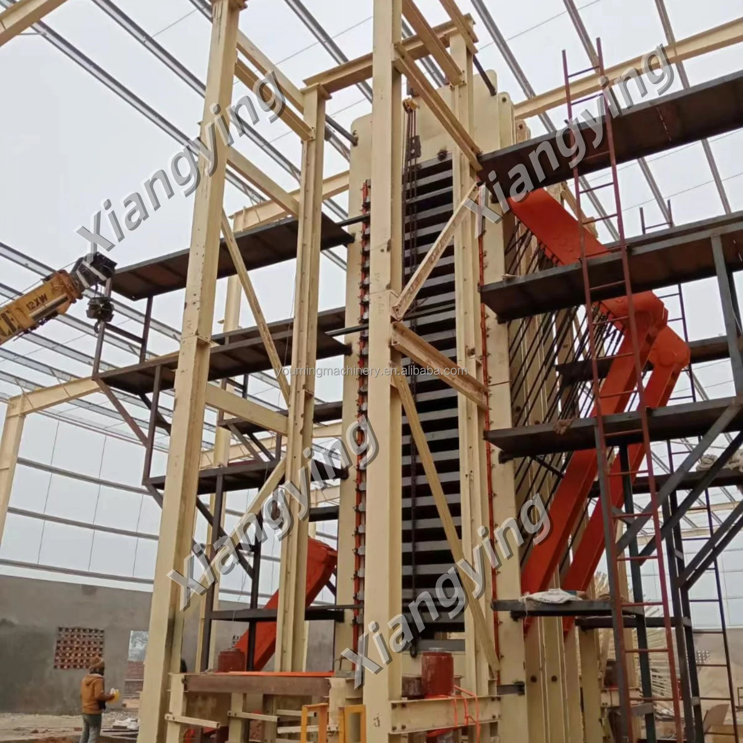 MDF manufacturing machine mdf board veneering hydraulic press machine