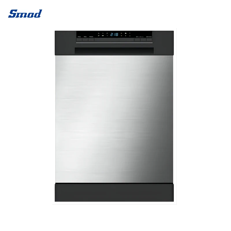 12 Set 60Hz Good Quality Stainless Steel Semi Built-in Dishwasher