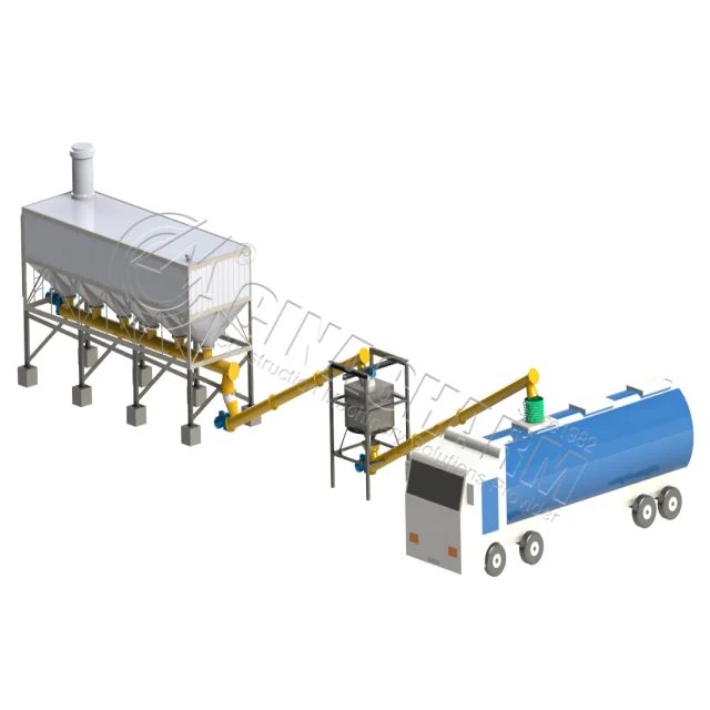 Good Quality 100 Ton Cement Silo Price Ultrasonic Level Sensor Bulk Storage for Sale