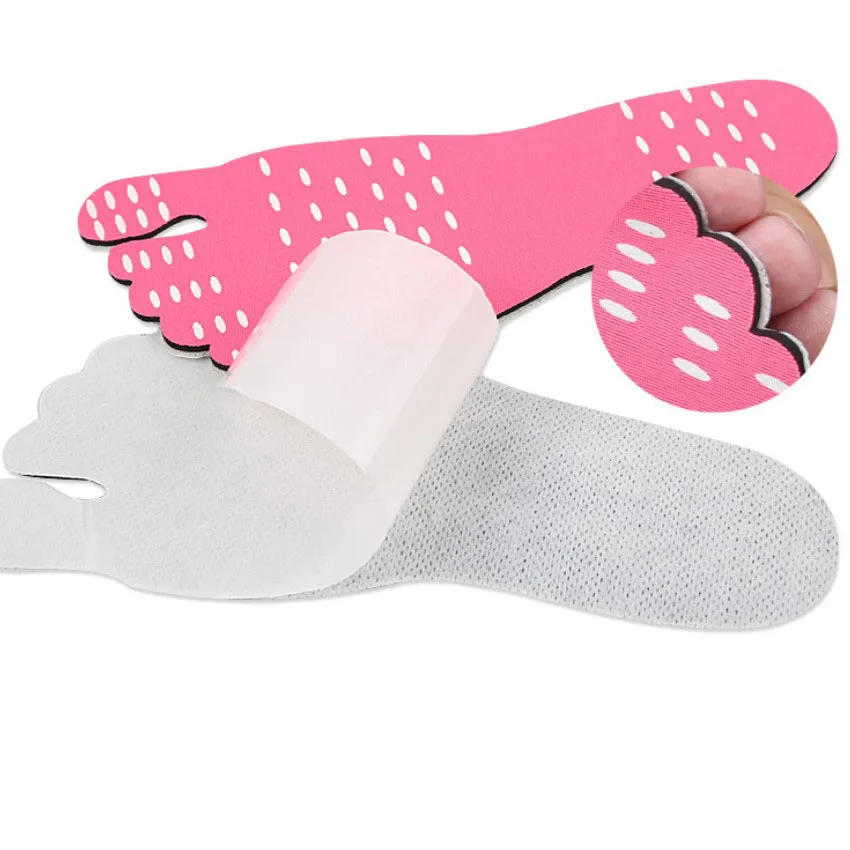 Nano Material Barefoot Adhesive Beach Foot Pad Sticker Insole Stick-on Soles Insoles