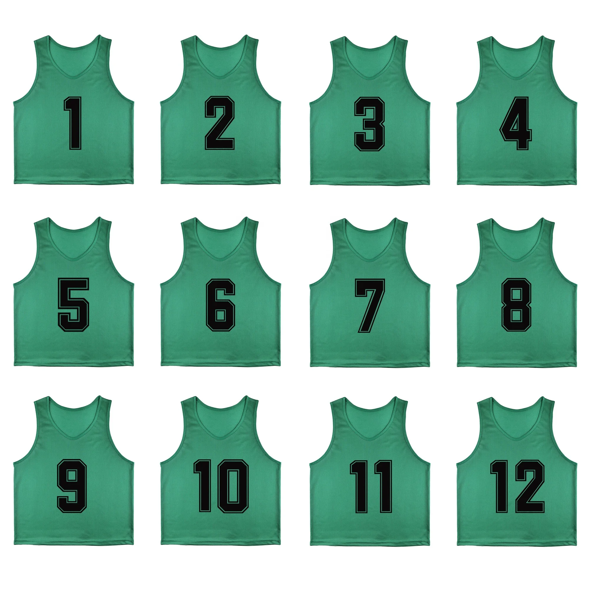 Factory Wholesale custom soccer vest training mesh bibs training vest sport