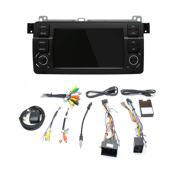 Car GPS Navigation Radio Multimedia Player 7 inch Android 11 for BMW E46 M3 3Series 318 320 325 330 335 1998-2005