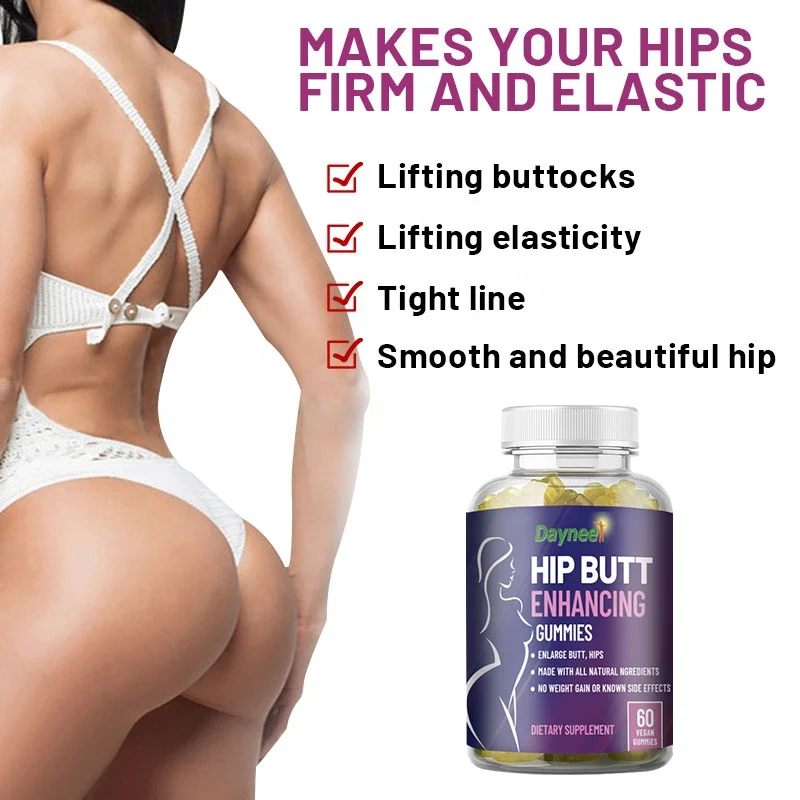 Bbl gummy Candy Buttock Booster Bigger Butt Lift Growth hip Enlargment Enhancement Gummies For Butt Buttocks