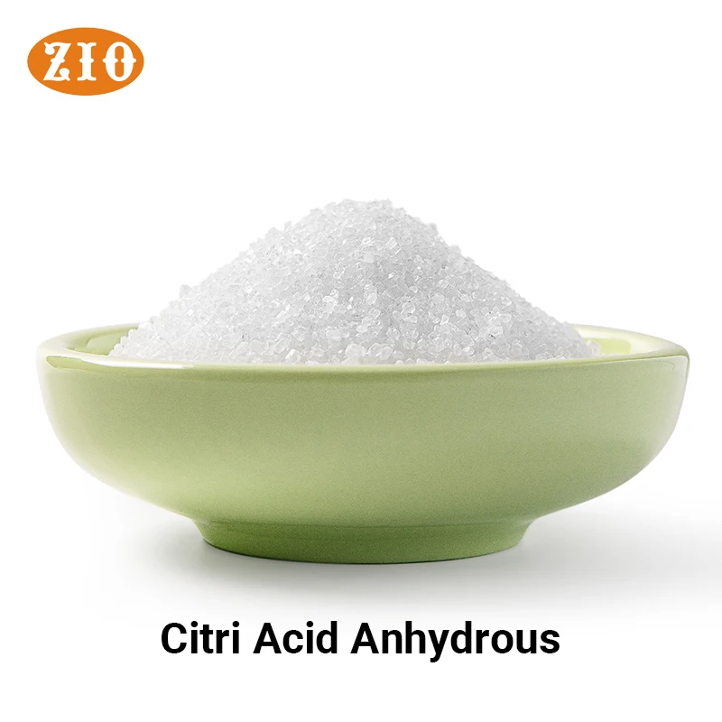Ensign high quality citric acid anhydrous powder 30-100 mesh