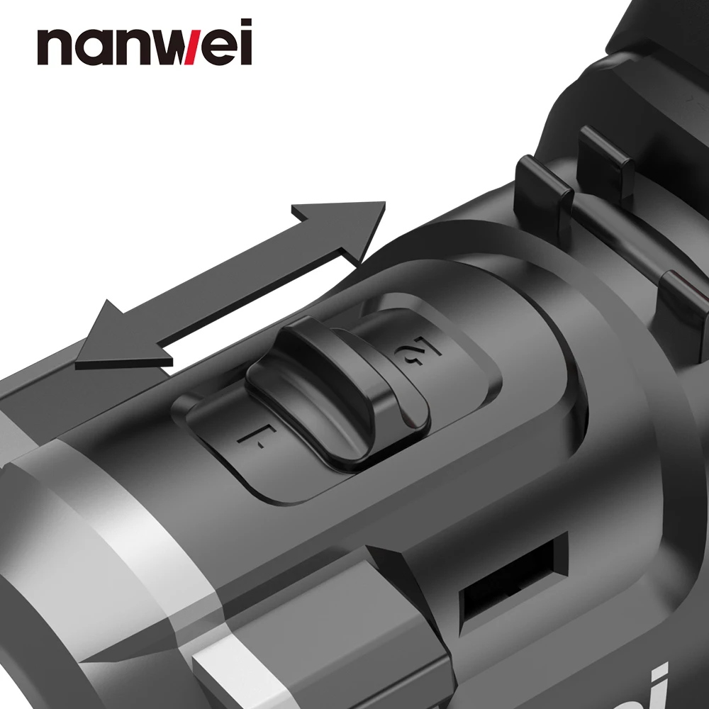 Электрическая отвертка Nanwei 220 нм/бесщеточный двигатель/с функцией удара/подходит для ледового бурения и рыбалки