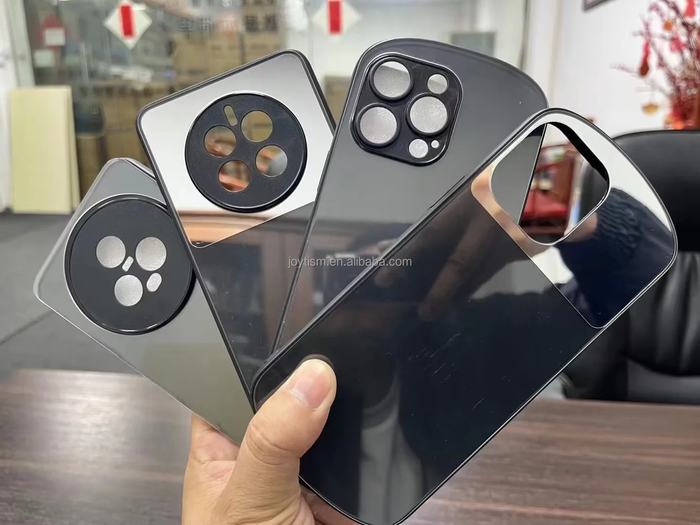 Supplier DIY Customized UV printing TPU + PC + Tempered Glass 2 in 1 Sublimation Blank mobile Phone Case for OnePlus Series