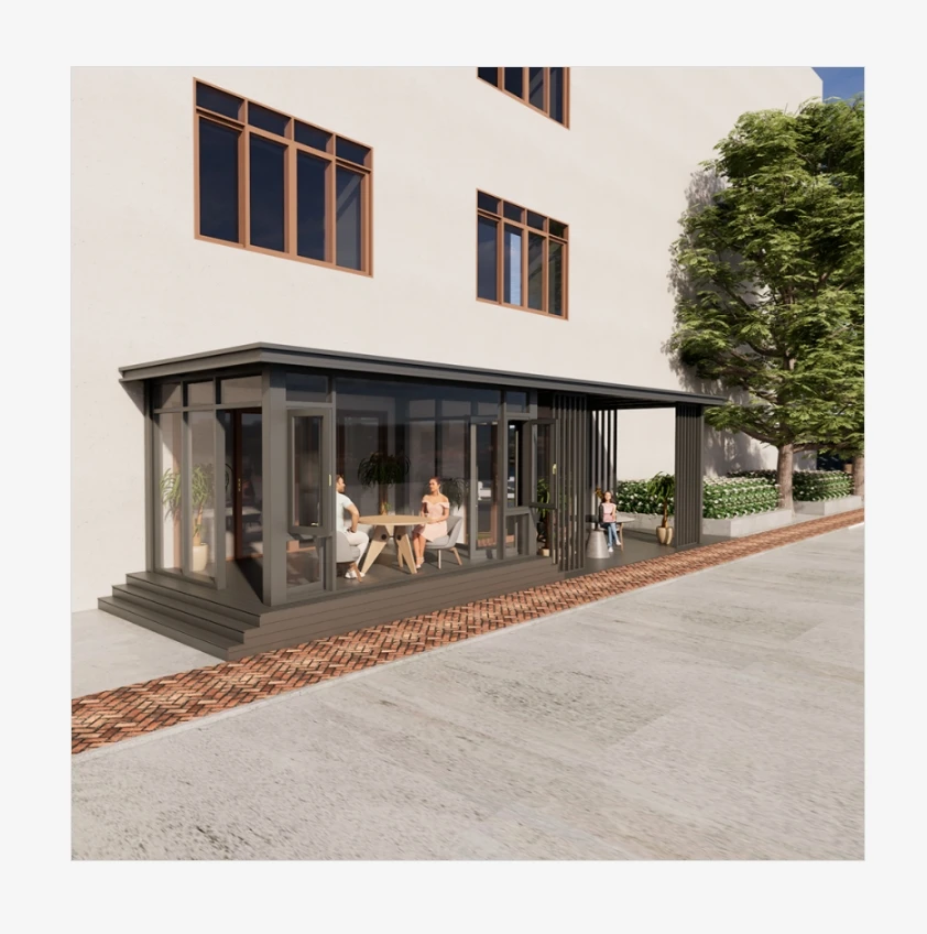 Balcony Louvered Roof Motorized Pergola Easy Install Aluminum China PERSPEX Aluminum Gazebo Nature Pressure Treated Wood Type