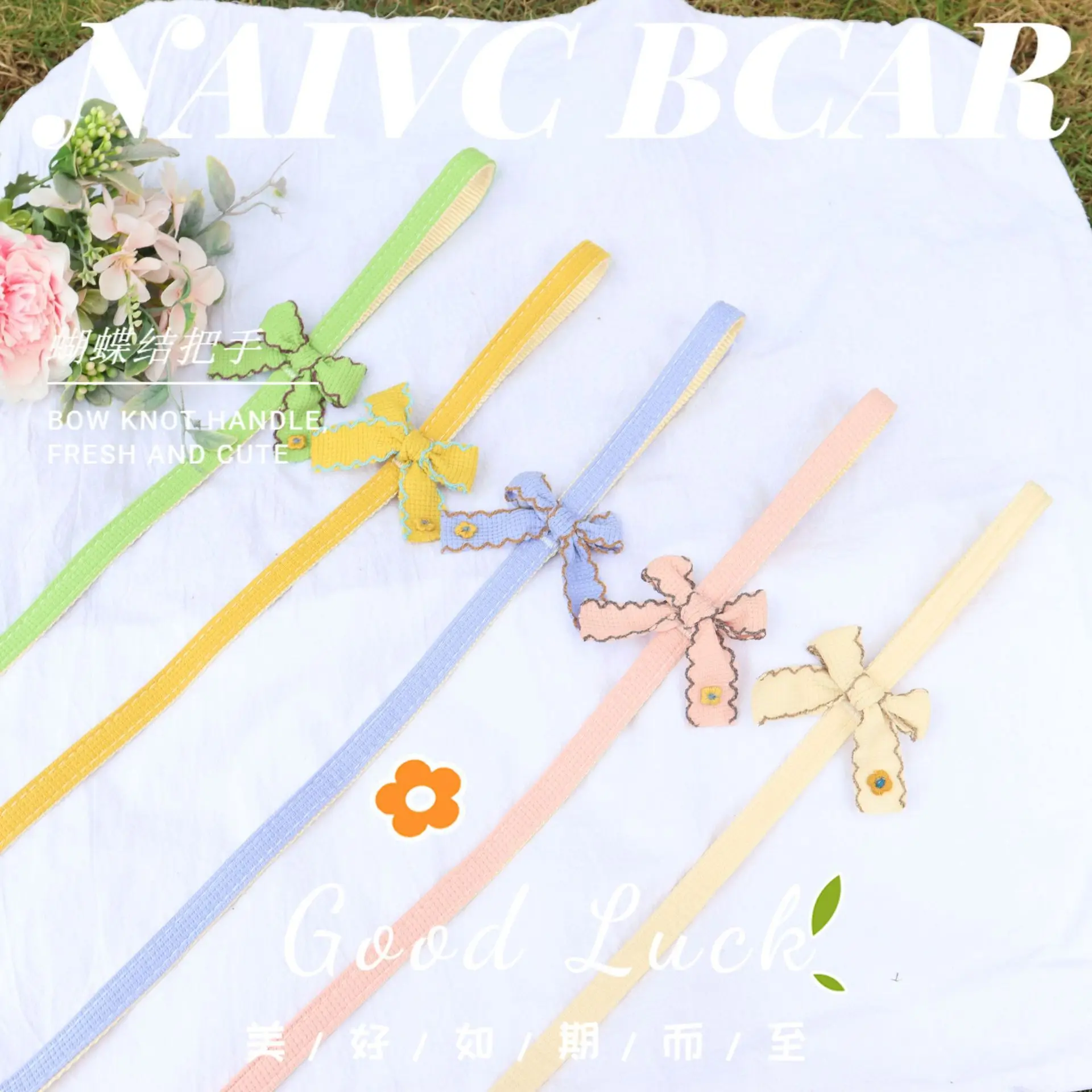 Flower Pattern Custom Luxury Pet Harness Cat And Dog Pet Collars And Harnesses