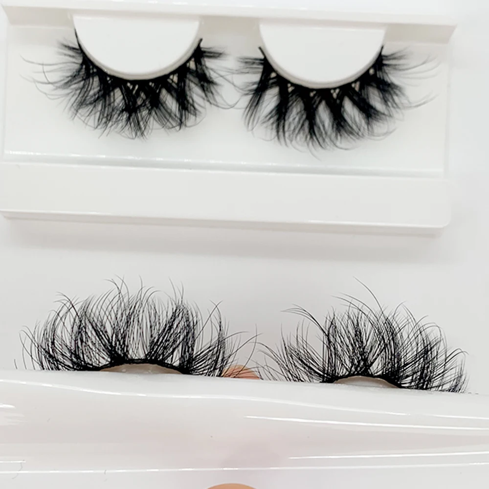 Natural Long russian volume strip lashes wholesale wink winged look like eyelash extensions c d dd curl strip eyelashes