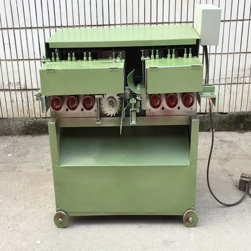 Bamboo slices fixed width and knots removing machine Toothpick machine for sale