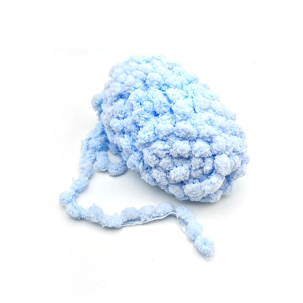 Best Selling Durable Winter Pom Pom Fashion Fancy Yarn