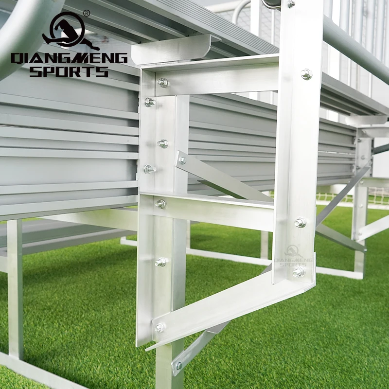 Best Quality Aluminum Bleachers Football Padel Portable Stadium Seating ADA Bleacher Series 10 Row System