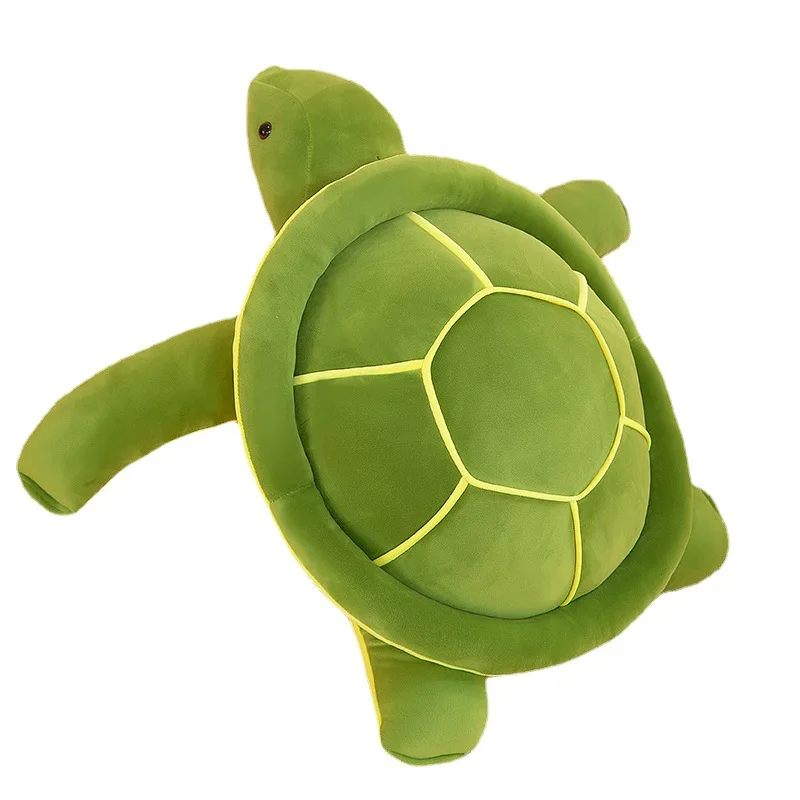 Wholesale new design soft big-eyed turtle doll little turtle plush toy