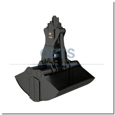 Hot sale excavator attachments hydraulic clamshell bucket for crawler cranes for Yuchai Yc18-3/YC135/YC85-5/YC85-3/YC60/Yc65-2