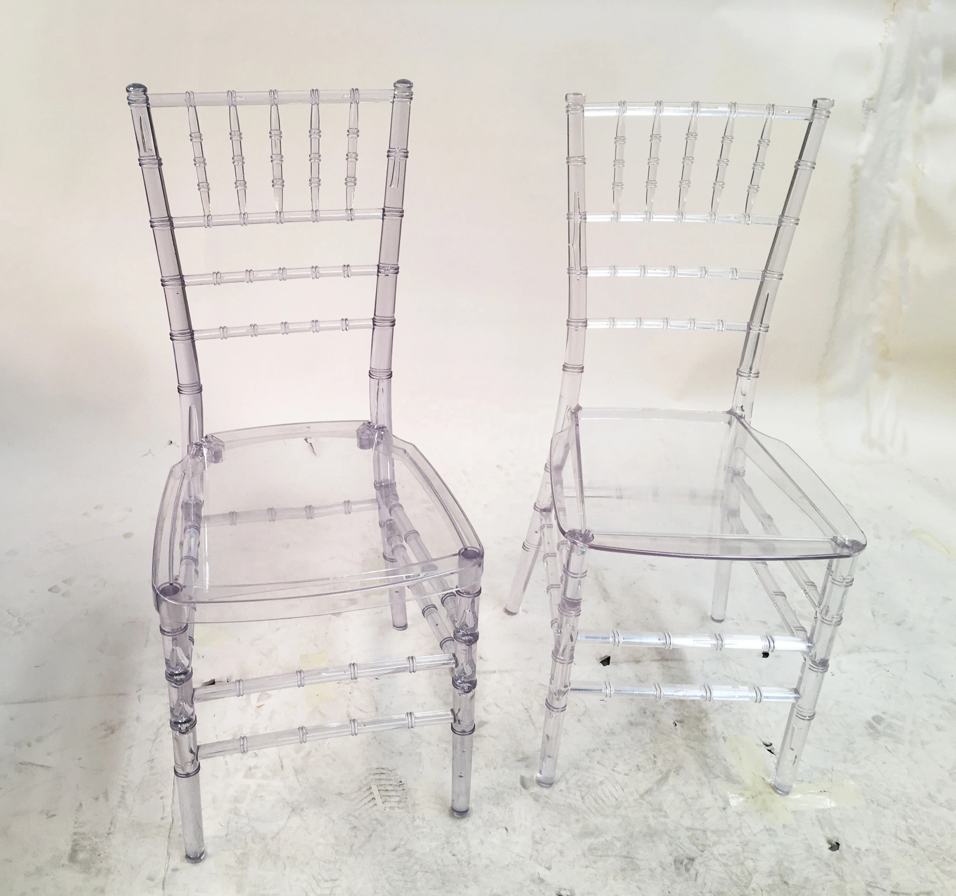 Tiffany Chair Acrylic Chavari Banquet Napoleon Dinner Polycarbonate  Rental Chiavari Chairs For Wedding