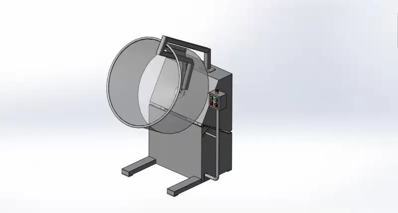 Industrial New design chocolate sugar popcorn coating machine