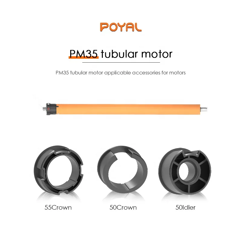 Electronic Limit Roller Blind Tubular Motor with Wireless receiver