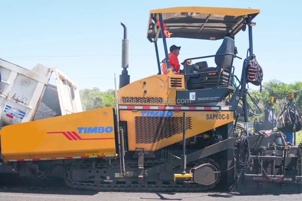 Excellent Paving Performance 6M SAP Series Asphalt Paver SAP60C-8 on Hot Sale