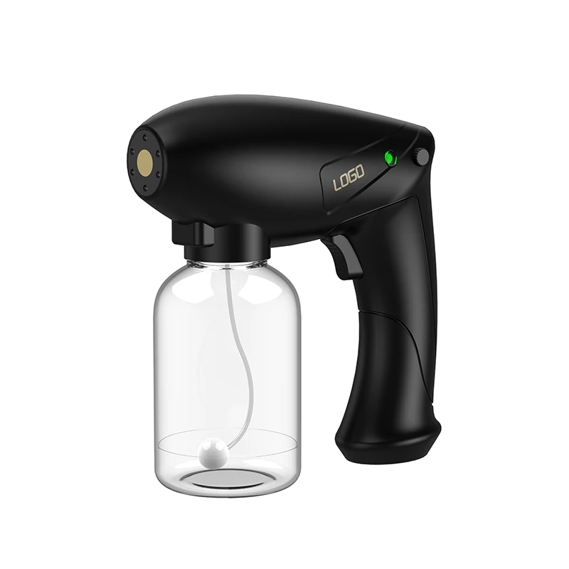 Atomizing electric portable blue light handheld white electronic nano steam wireless atomizer spray gun