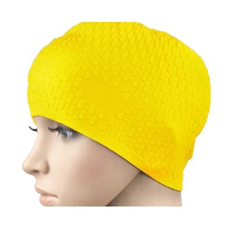 Swimming Hats Long Hair Women Swim Caps 100% Silicone High Quality Waterproof Swimming Cap