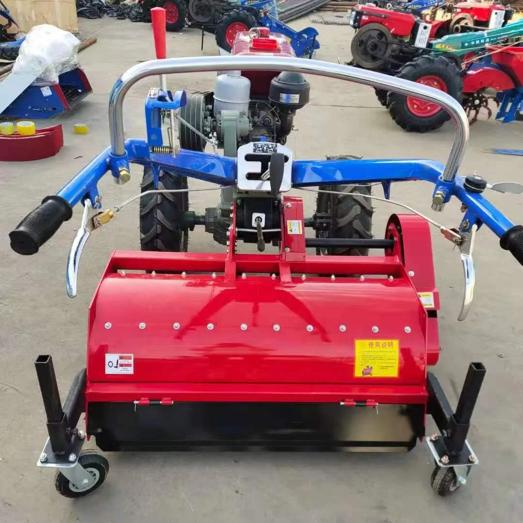 multipurpose farming mini rotary hoe walking hand tractor