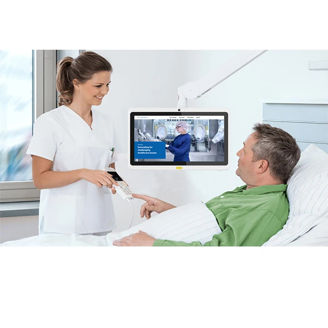 new 13.3 inch gamma curved display Medical Industry Digital Signage Wall Mount tablet
