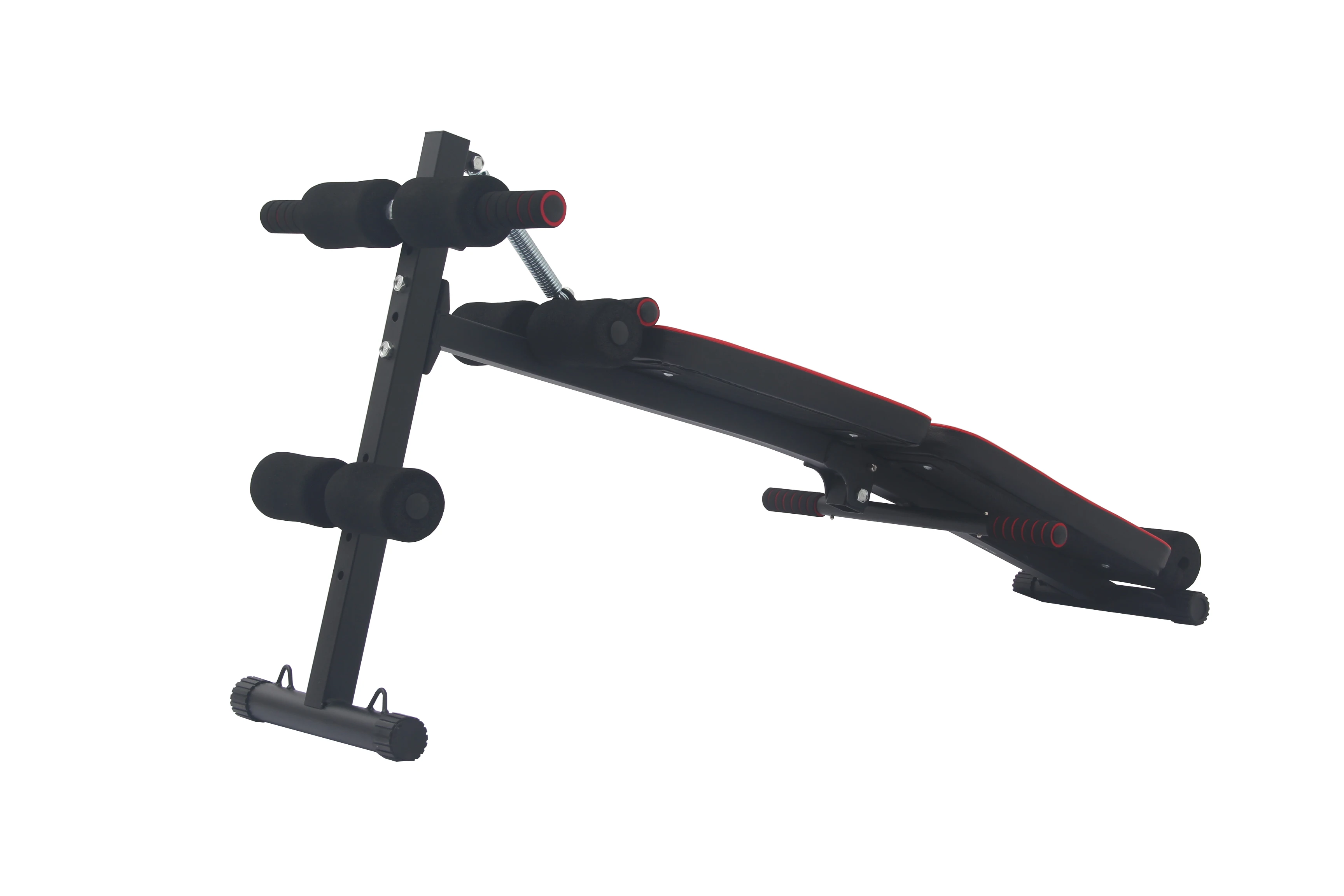 Home Fitness Equipment Foldable Adjustable Weight Bench Abdominal Exercise Board Mini Curved Incline Sit Up Bench