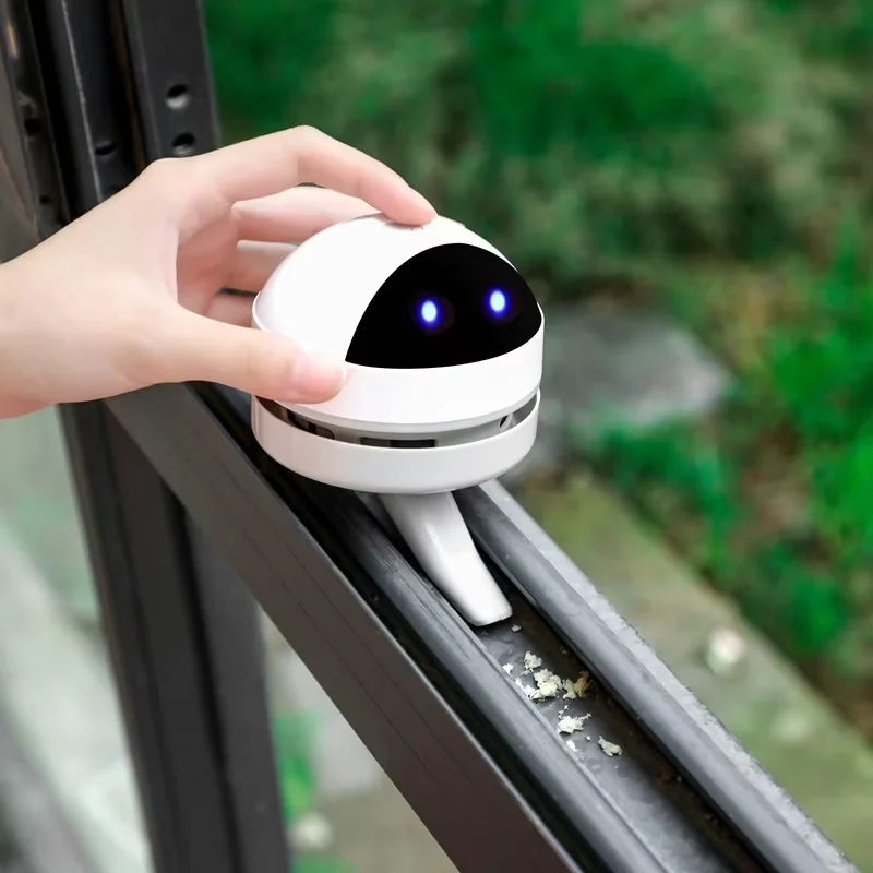 Rechargeable Cordless Mini Robot Desk Vacuum Cleaner Portable Rechargeable Cleaner For Home Office