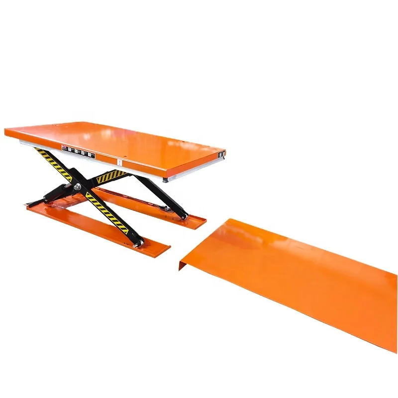 Профессиональный Прочный электрический ножничный подъемник 85 мм с низкой высотой