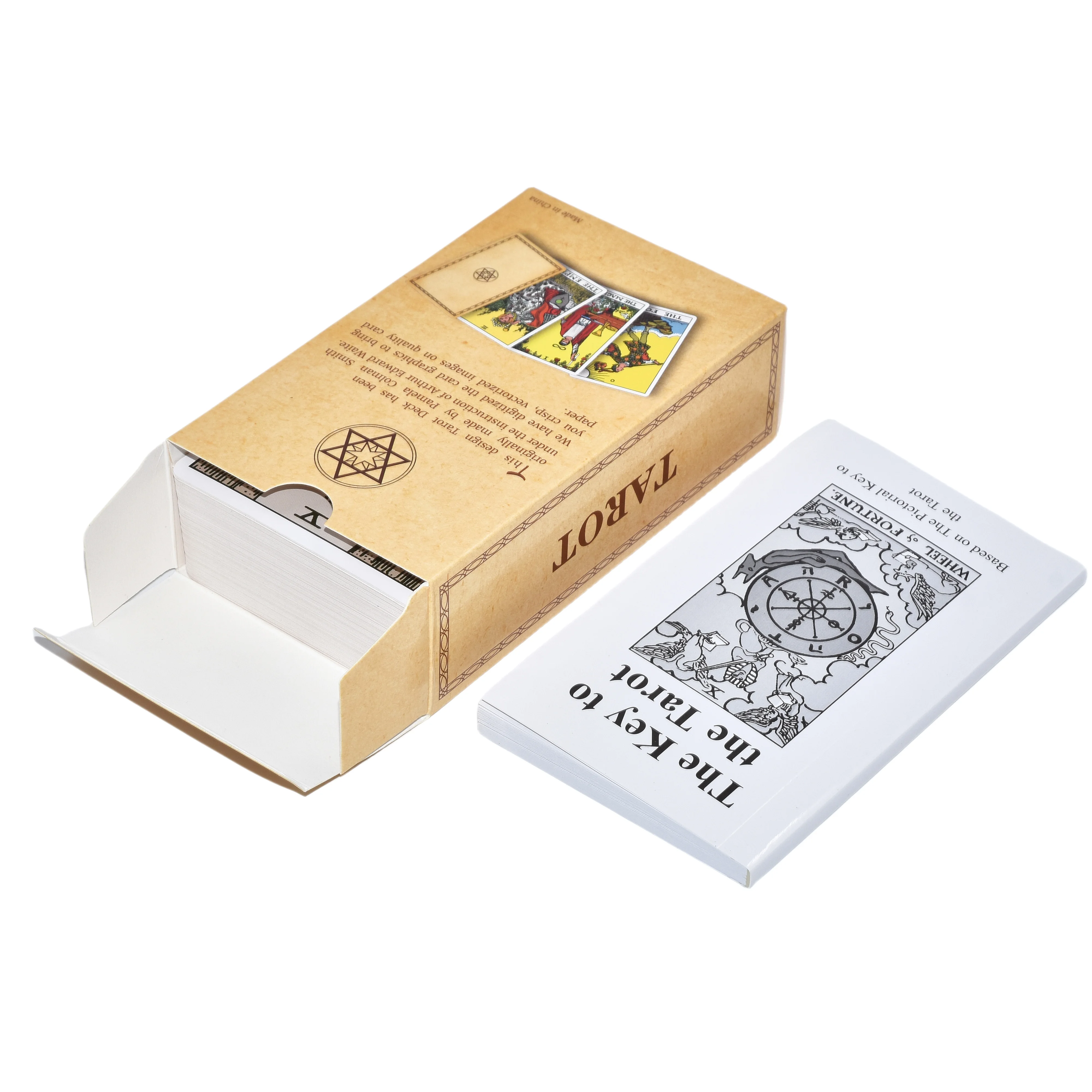 High Quality Custom Cards & Guide Book Tarot Card Game Custom Printed