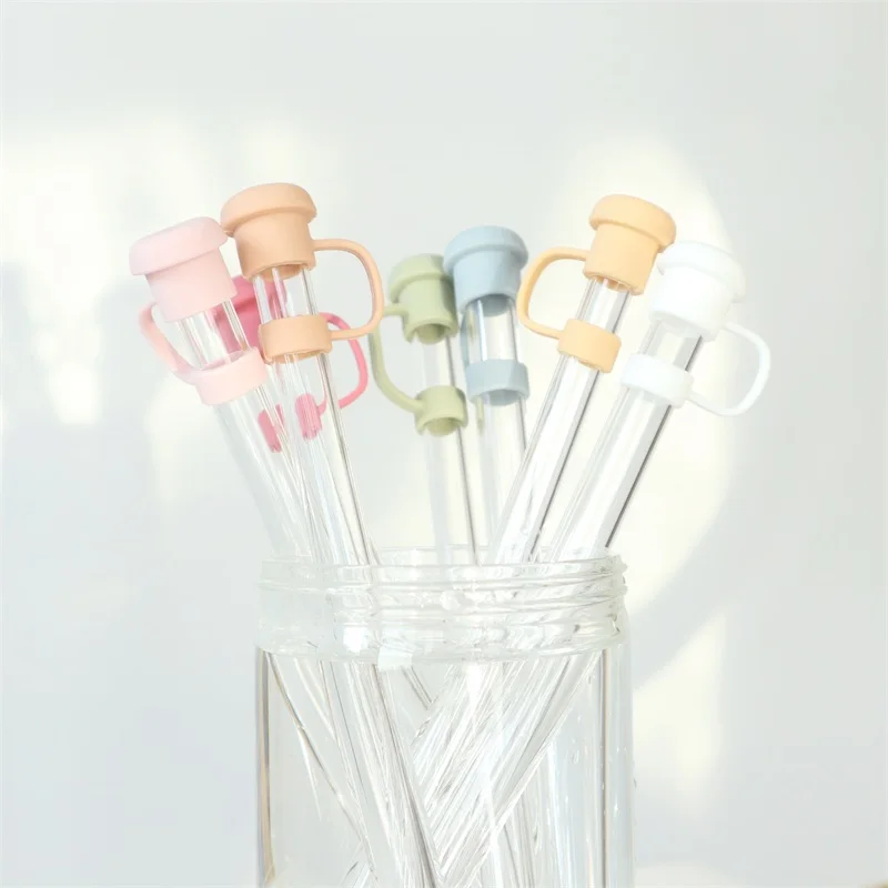 Belochhy Tumbler With Straw New Silicone Custom Straw Topper Charm Cover For Tumbers Wholesale Cute Set Attachment Straw Topper