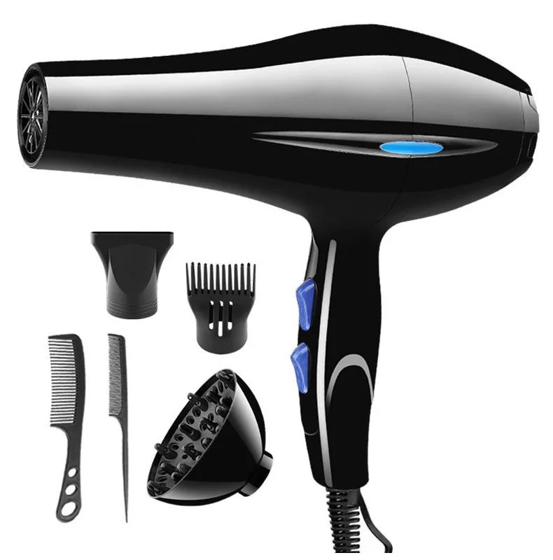 High Efficiency Powerful Salon AC Motor Hair dryer blowdryer Household hotel Hair Dryer Manufacturer customized