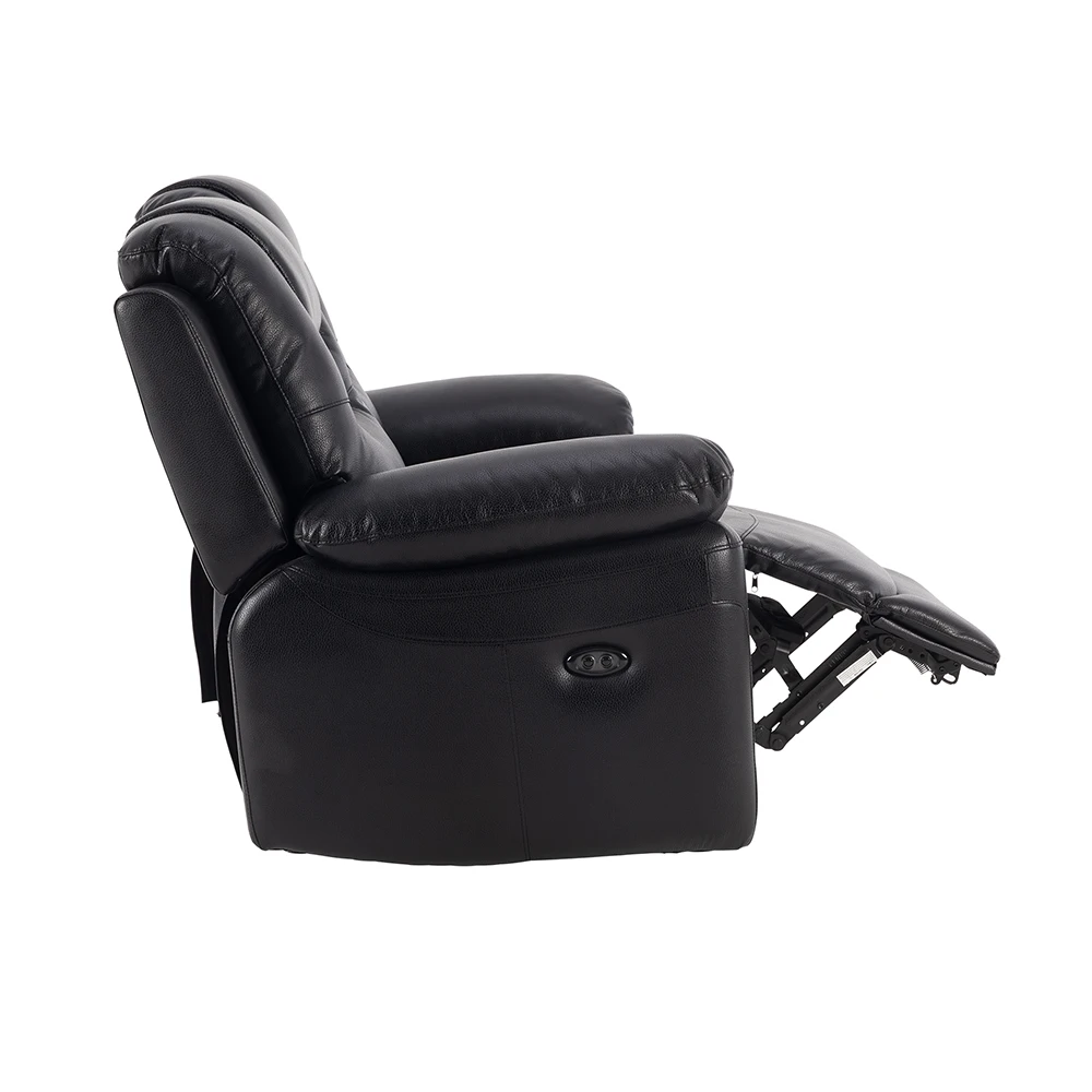 
modern electric leather recliner sofa set 